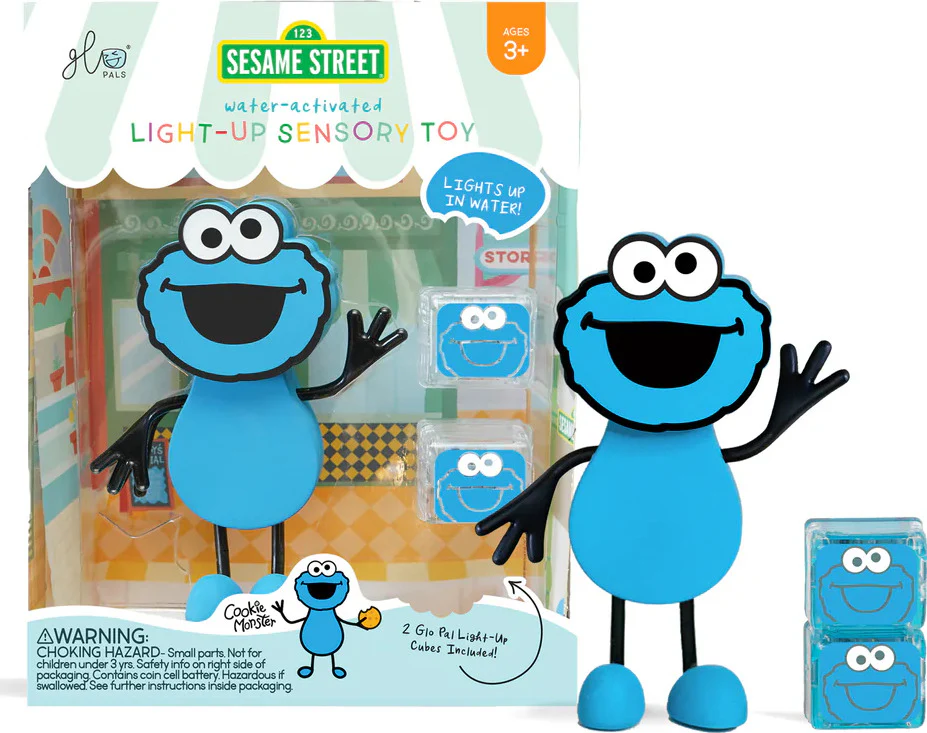 Glo Pals Cookie Monster Sesame Street Character