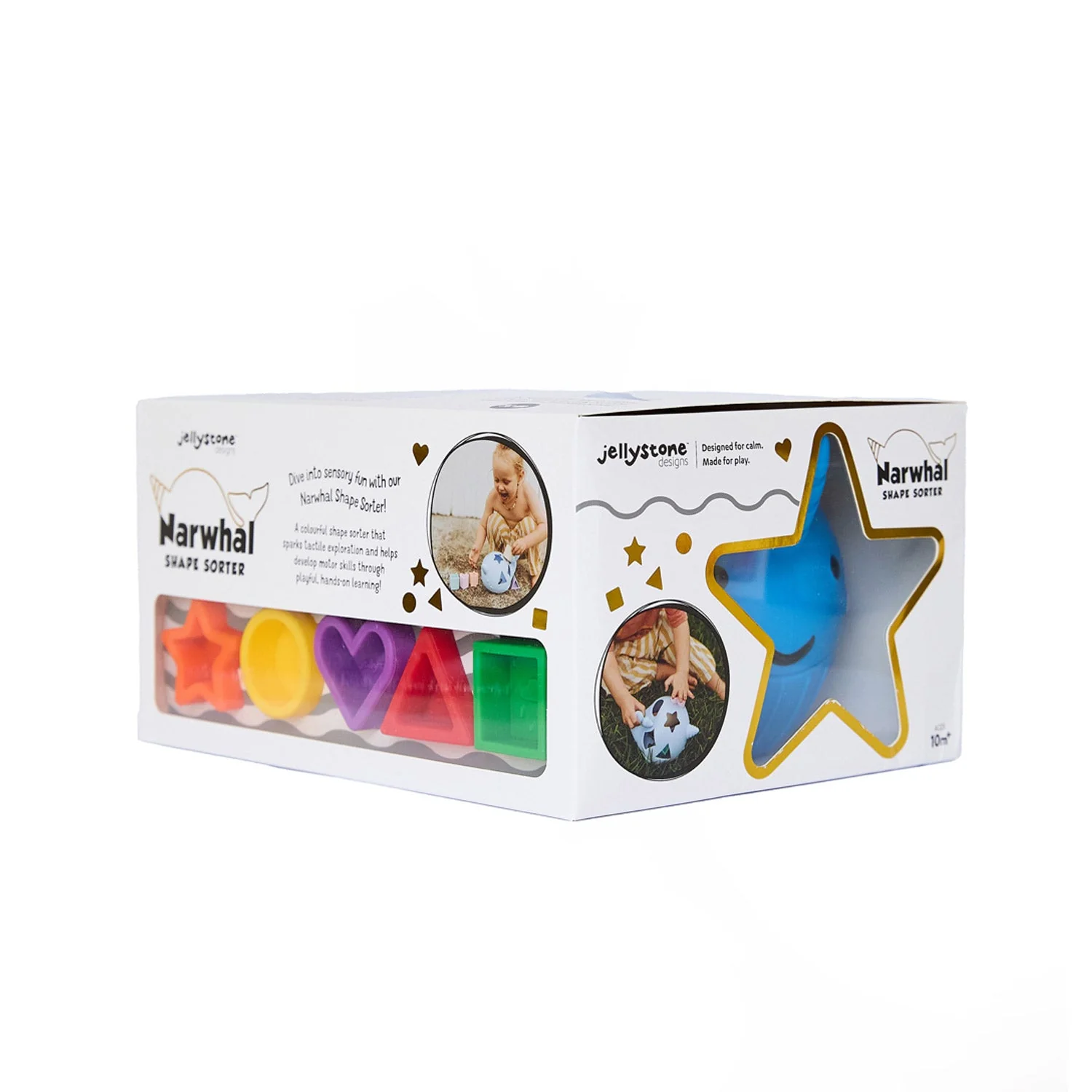 Bright Narwhal Shape Sorter Jellystone - Image 5