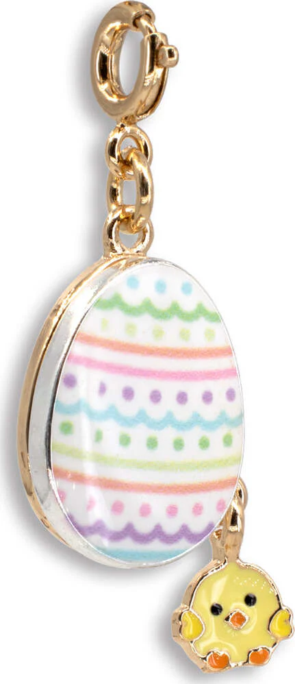 Gold Easter Egg Charm - Image 3