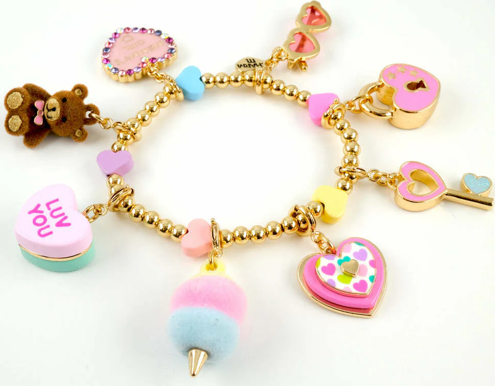 Gold Heart Lock Charm - Image 7