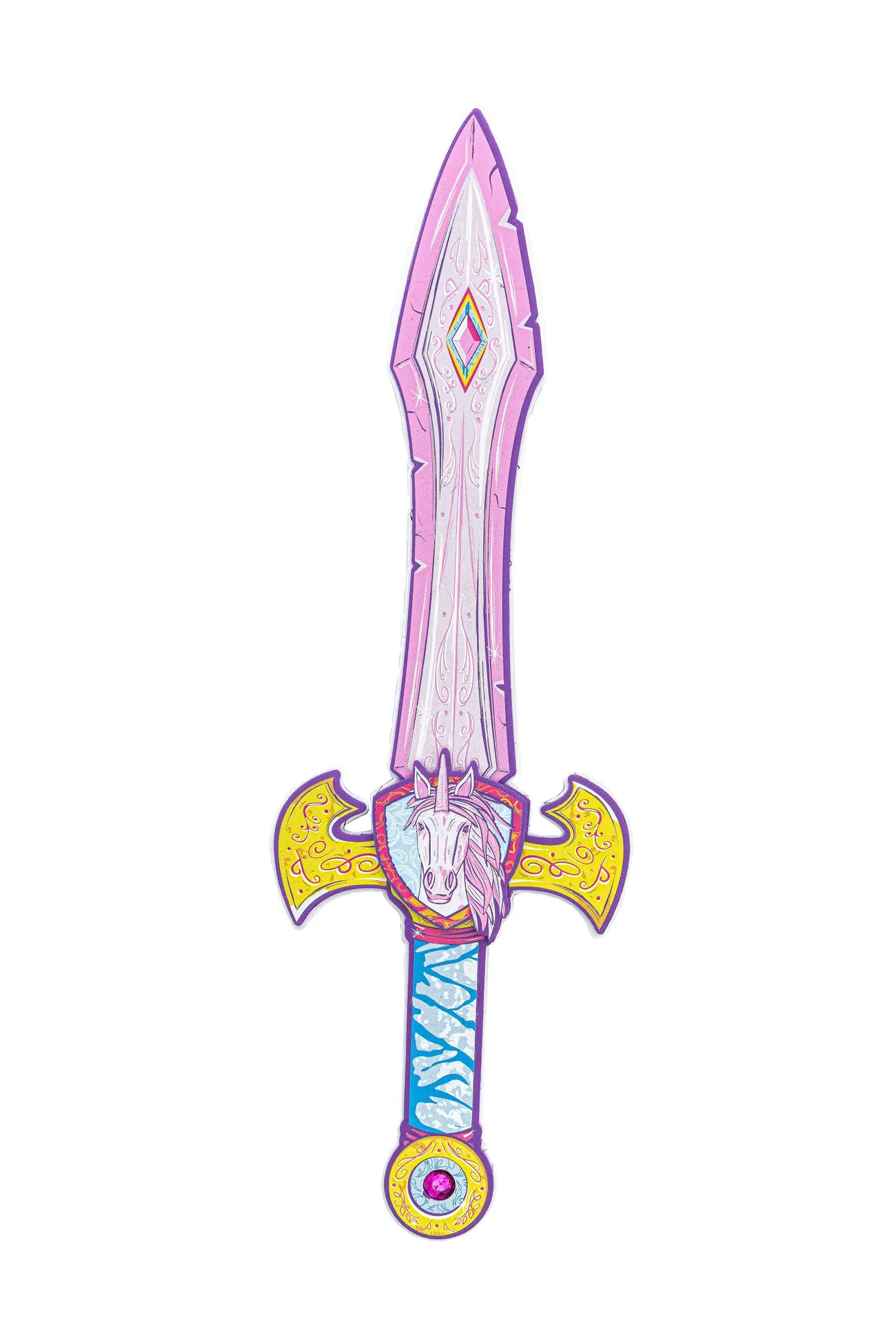 Enchanted Purple Unicorn Sword