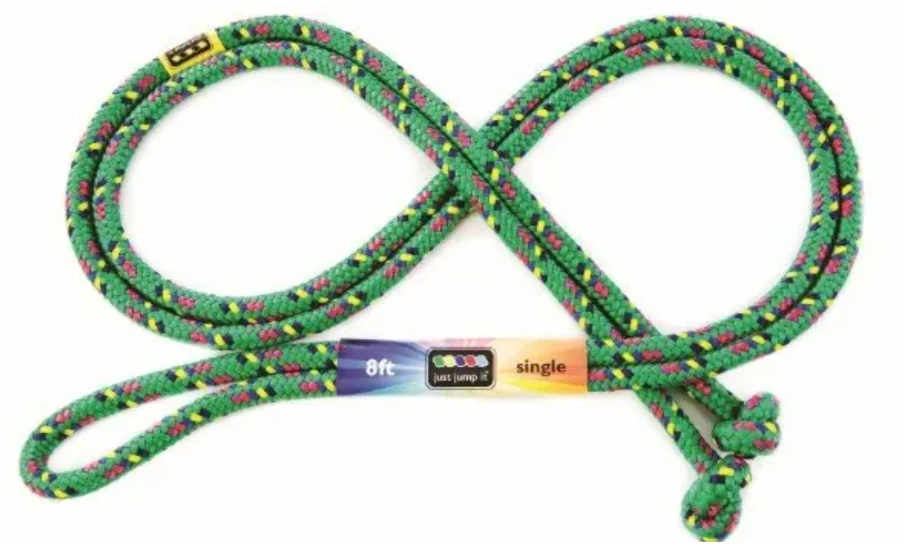 Green Confetti 8 Foot Jump Rope