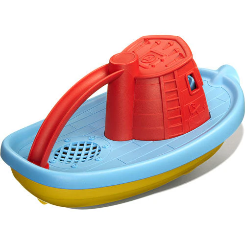 Green Toys Tug Boat Red - Image 2