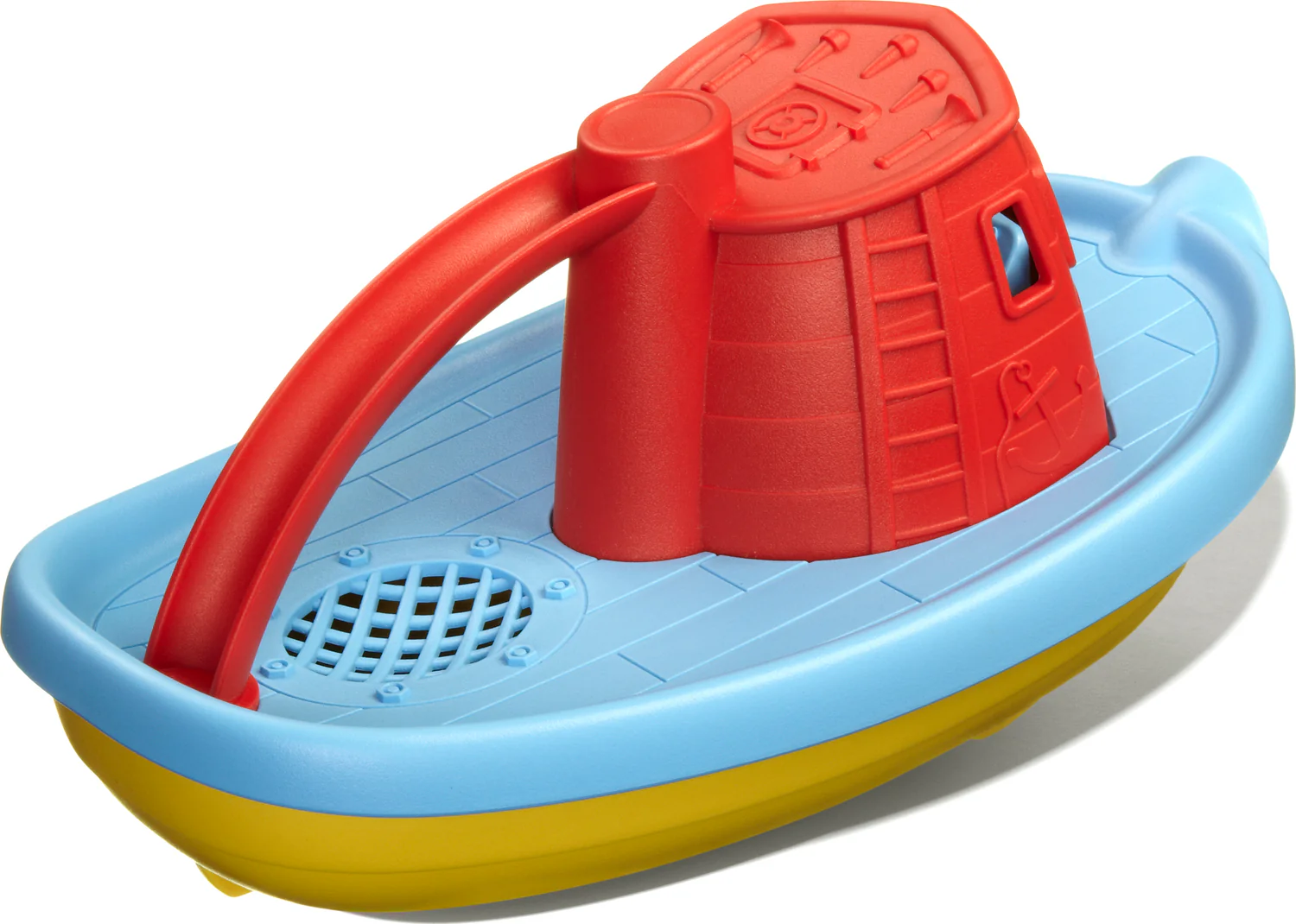 Green Toys Tug Boat Red - Image 7