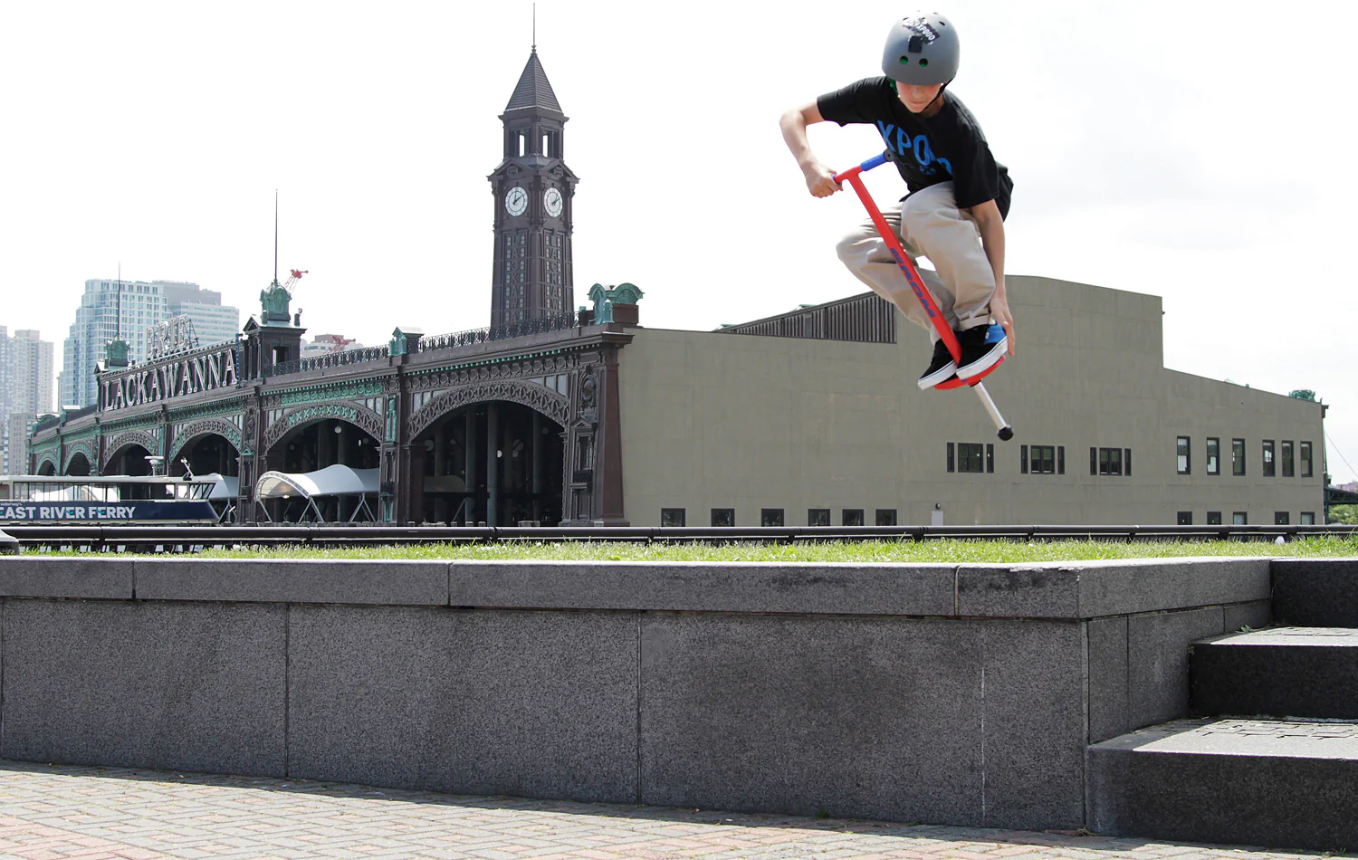 Grom Pogo Stick - Red - Image 5