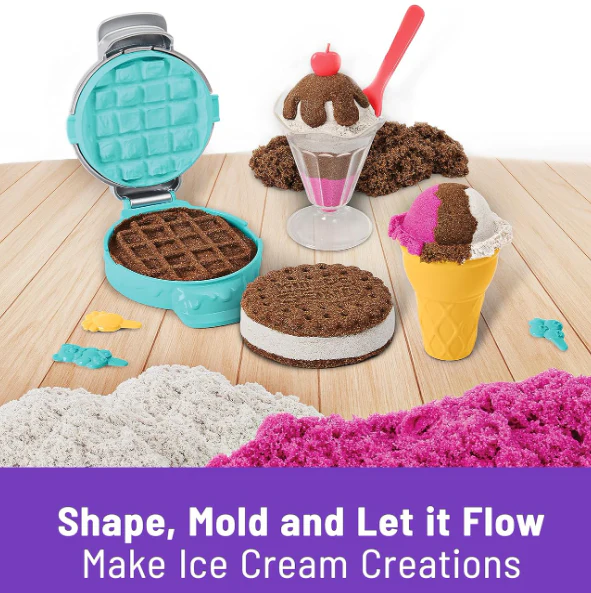 Kinetic Sand Scents Ice Cream Treats Set - Image 3