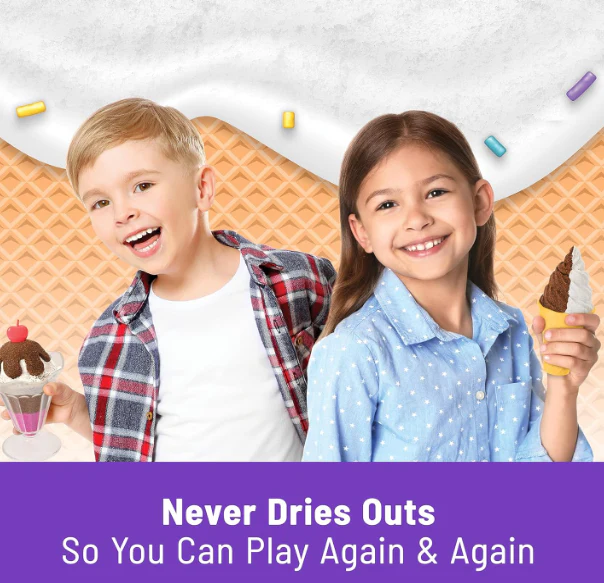 Kinetic Sand Scents Ice Cream Treats Set - Image 6