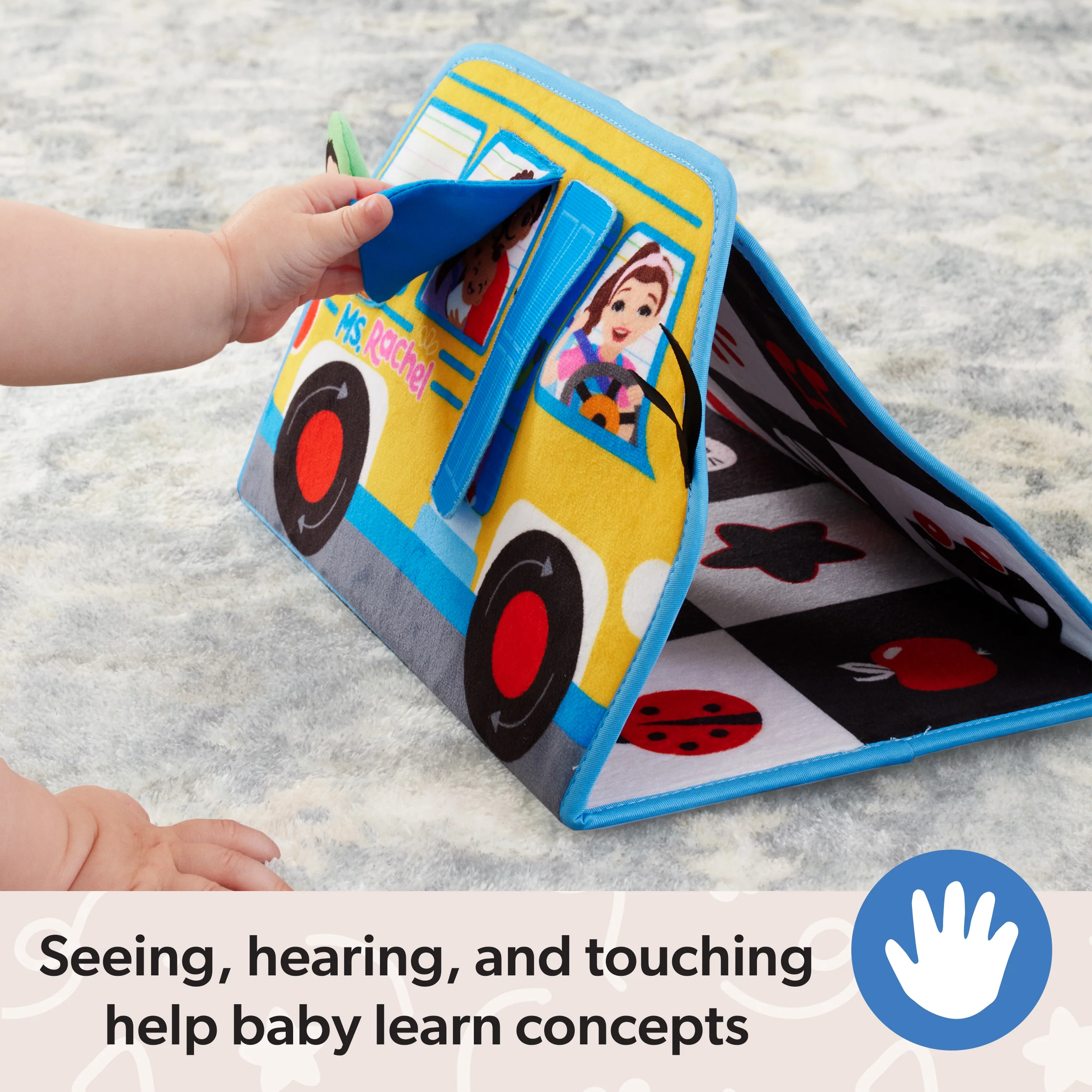 Ms. Rachel Tummy Time Activity Bus - Image 3