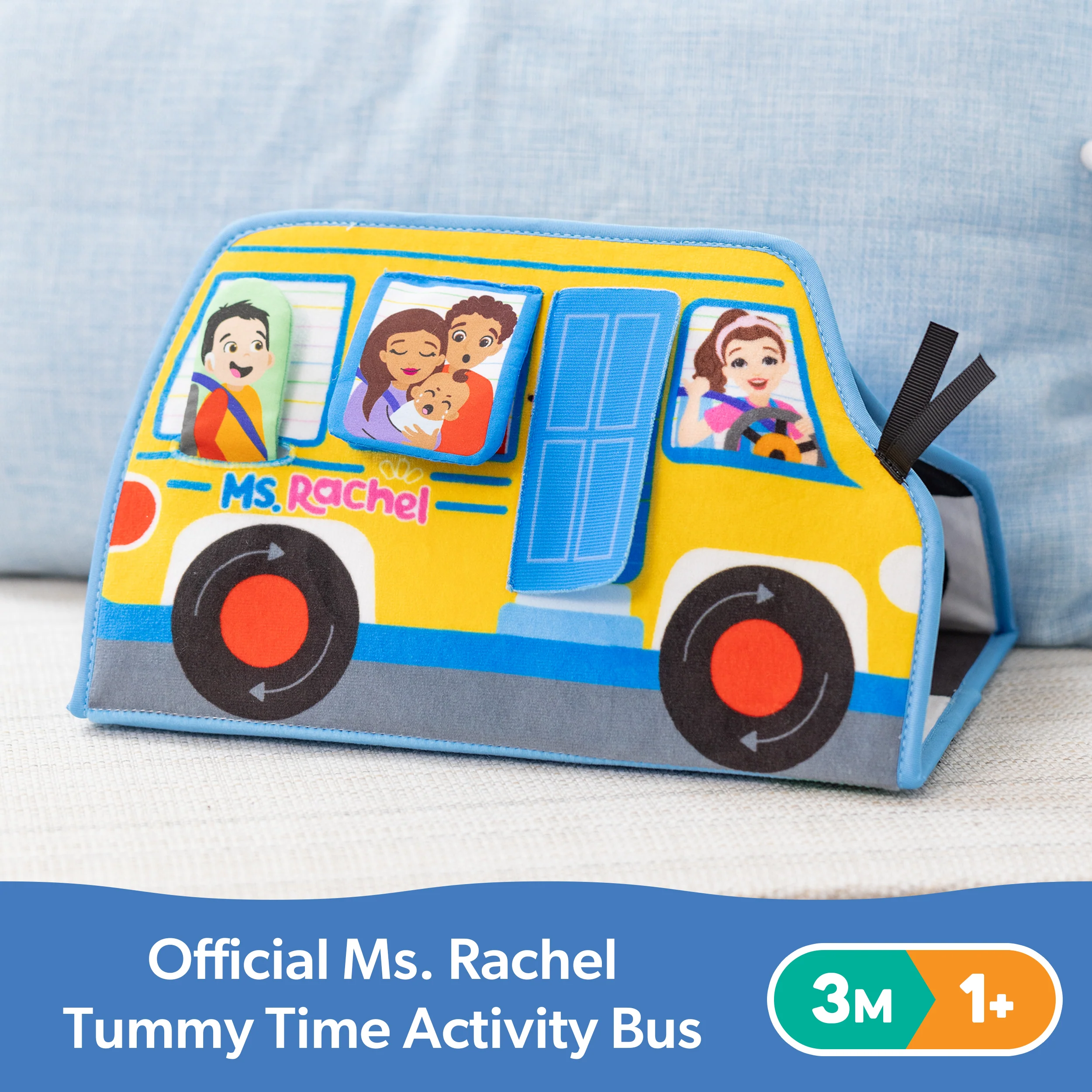 Ms. Rachel Tummy Time Activity Bus - Image 6