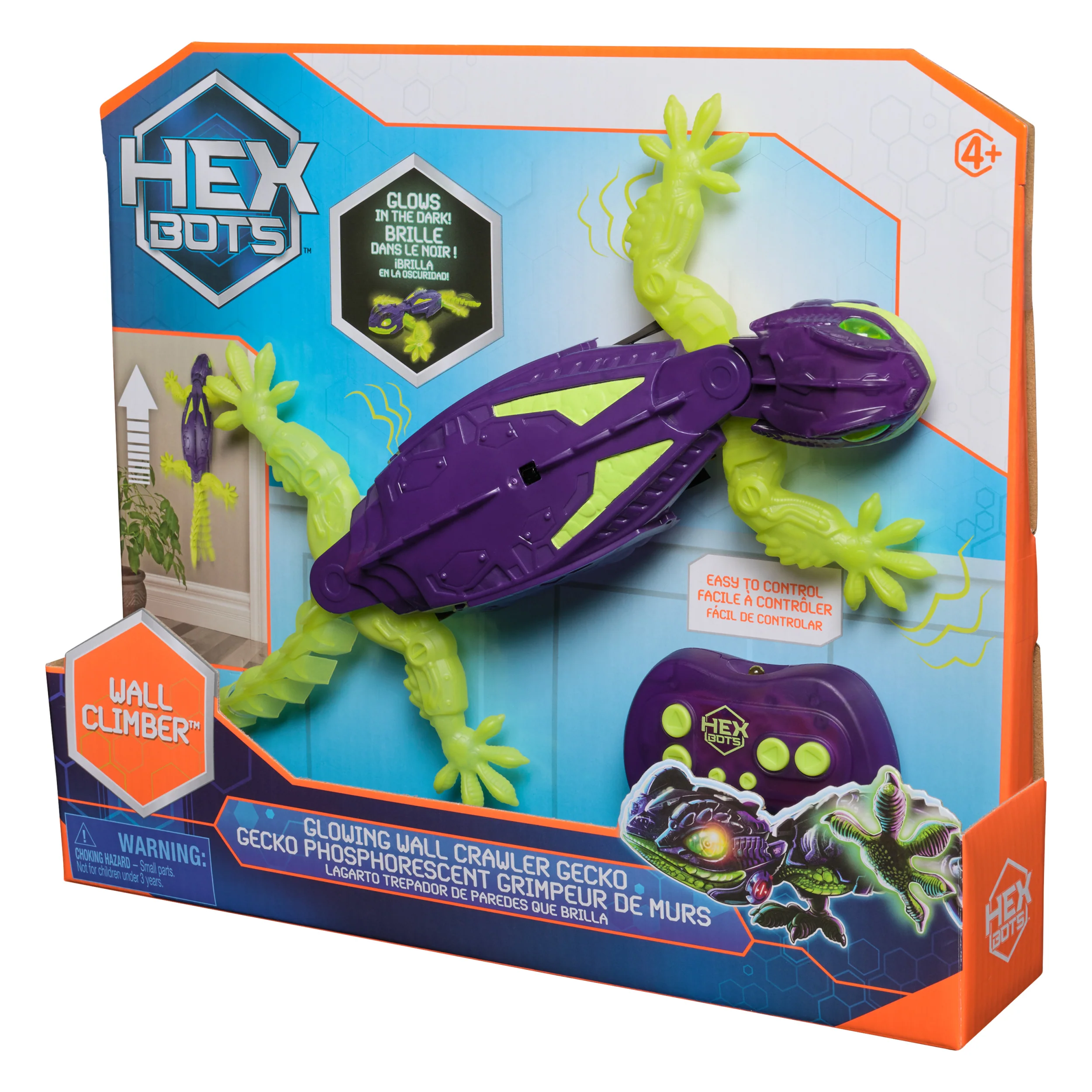 Hex Bots Glowing Wall Crawler Gecko - Image 8