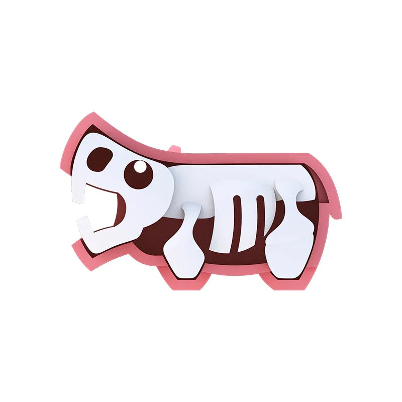 HALFTOY Hippo - Image 4