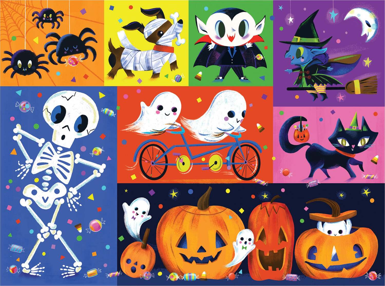 100 pc Halloween Puzzle - Image 2
