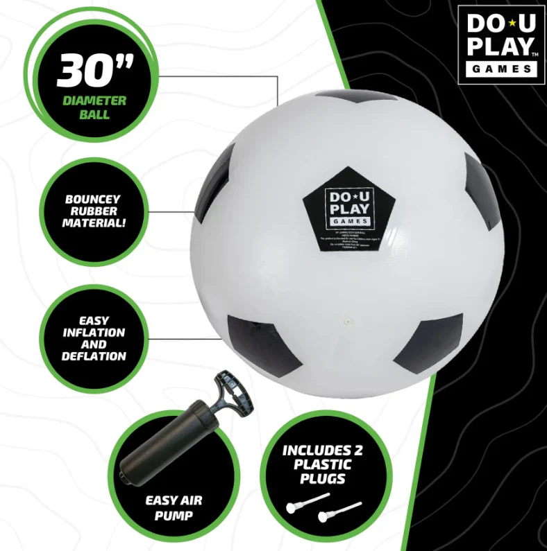 Jumbo Soccer Ball 30 In - Image 3
