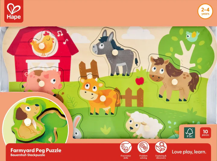 Farm Peg Puzzle