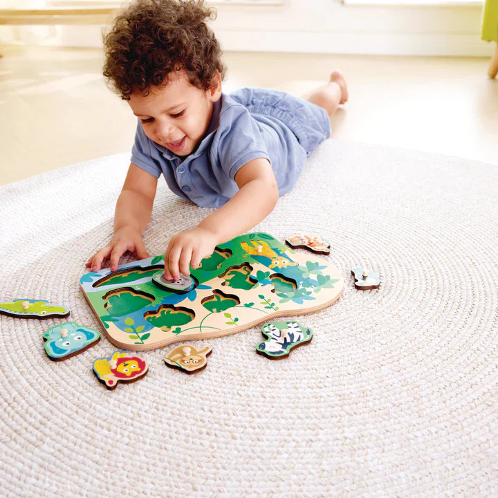 Wild Animals Peg Puzzle - Image 3
