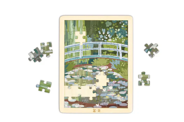 48 pc Monet Water Lily Garden Puzzle The Met Series - Image 3