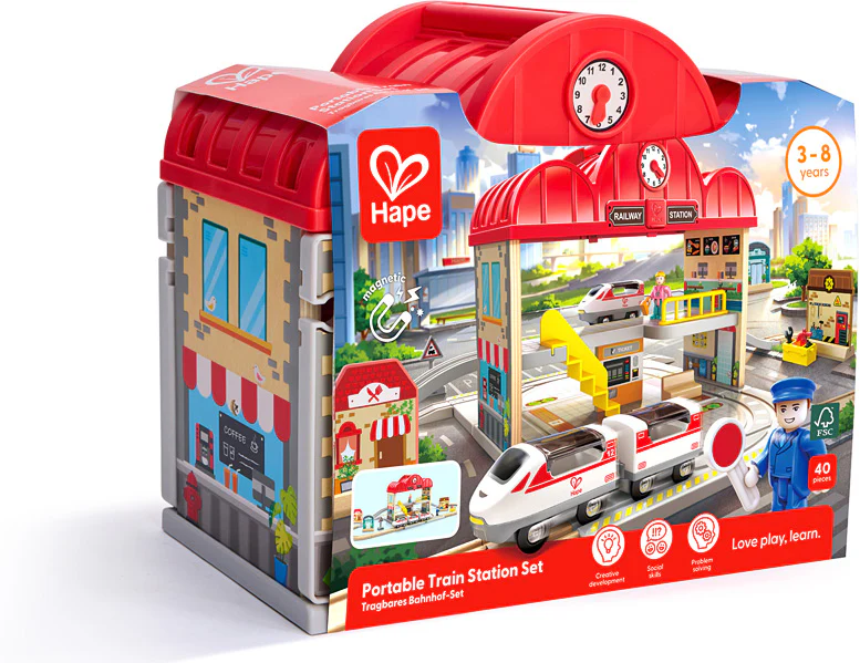 Portable Train Station Set - Image 3
