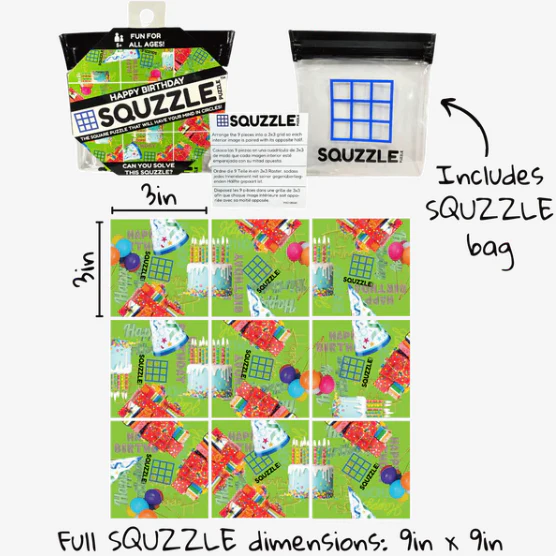 Squzzle Happy Birthday Puzzle - Image 2