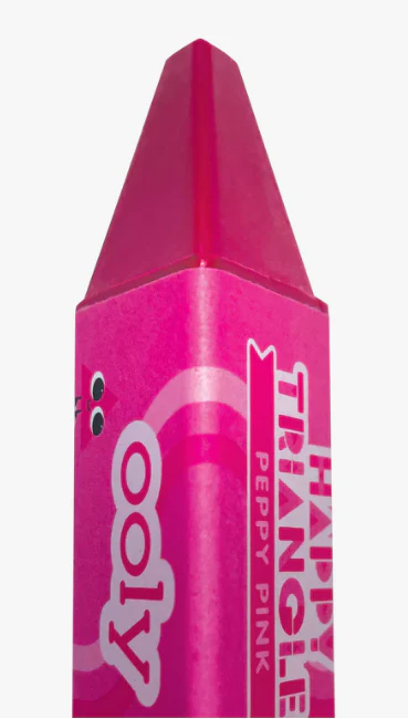 Happy Triangle Jumbo Crayons - Image 3