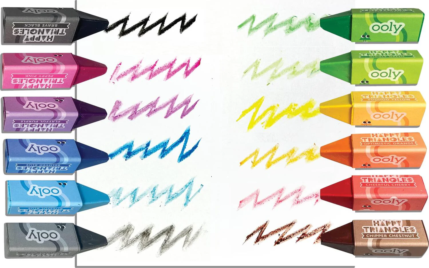 Happy Triangle Jumbo Crayons - Image 7
