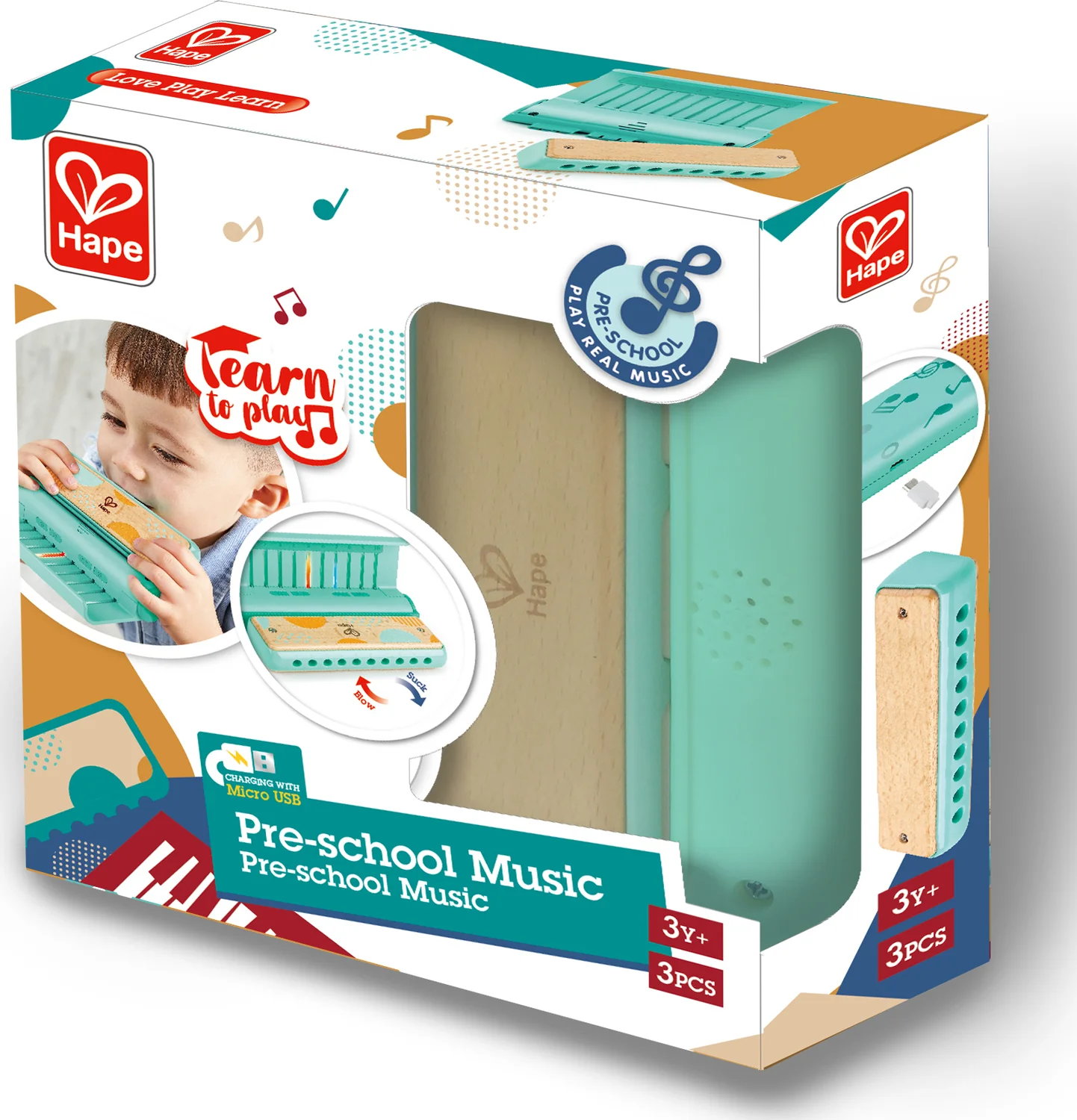 Harmonica Learn With Lights