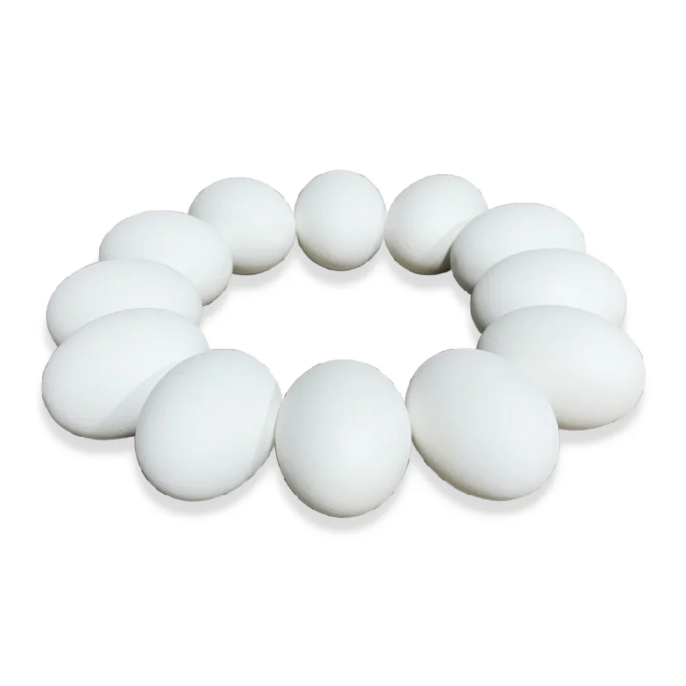 12Pk Wooden Eggs - Image 2