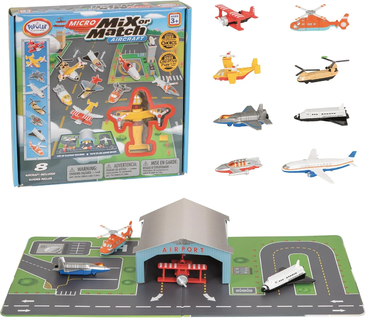 Micro Mix & Match Vehicles Aircraft