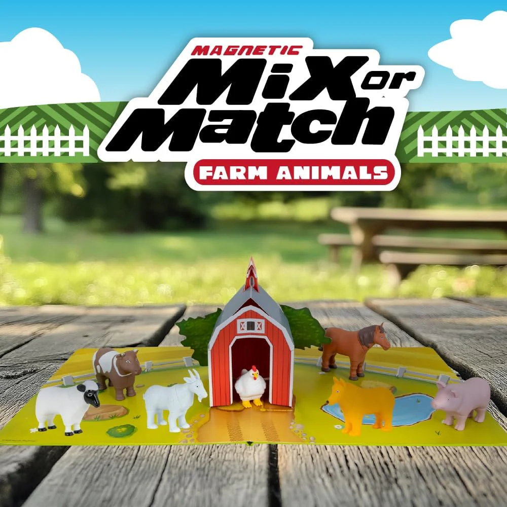 Mini Mix And Match Farm Animals - Image 2