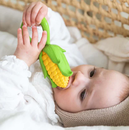 Corn Rattle Toy & Teether - Image 3