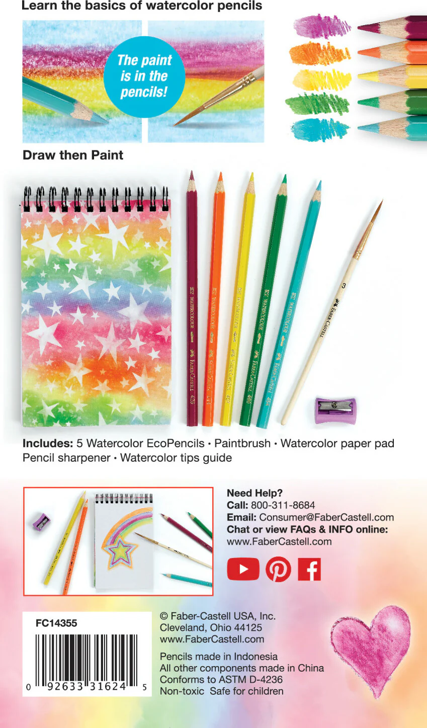 How To Rainbow Watercolor Pencils Starter Set - Image 2