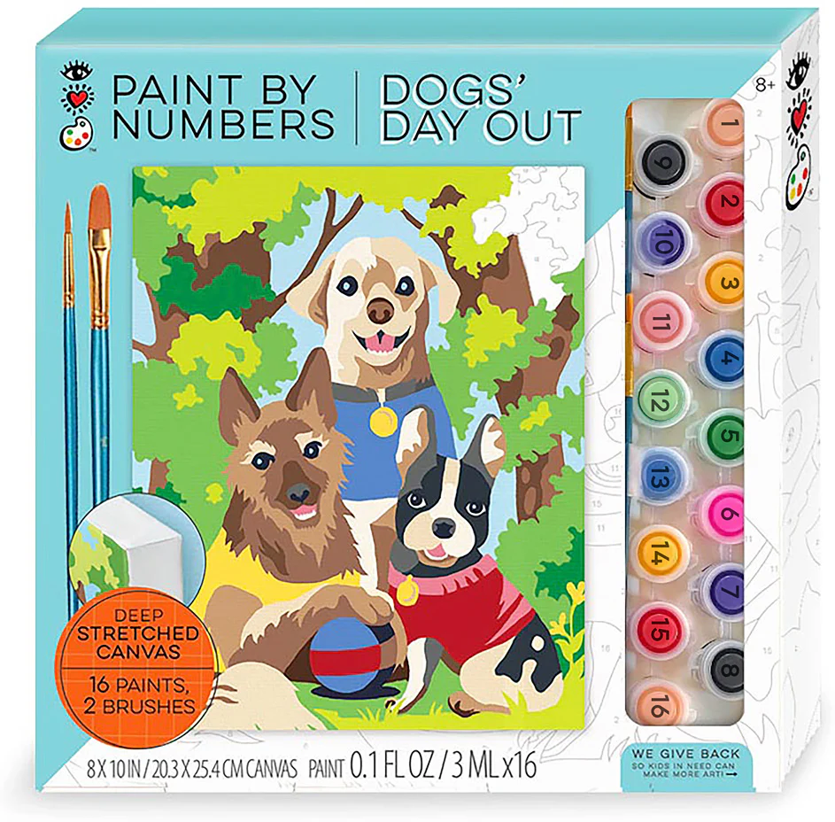 iHeartArt Paint By Number Dogs Day Out - Image 4