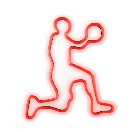 Basketball Shooter Neon Sign - Image 2