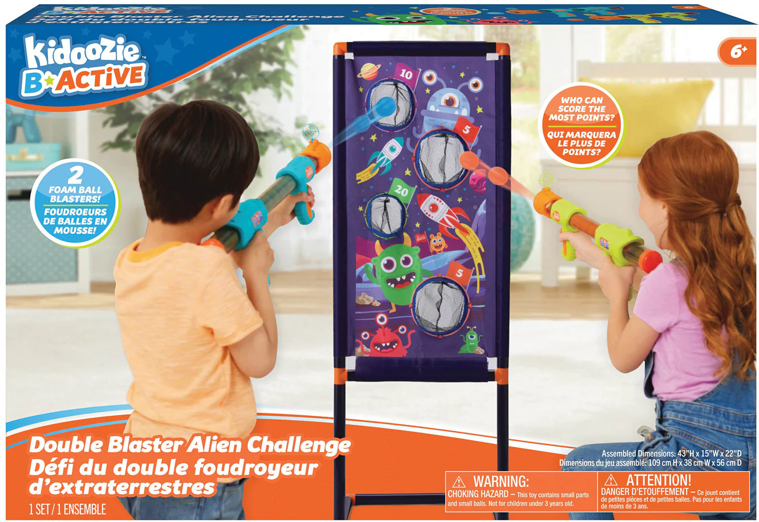 Double Blaster Alien Challenge