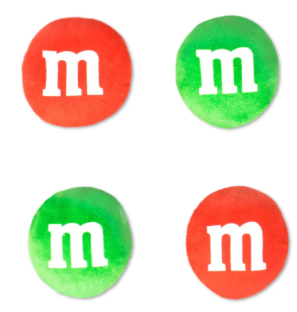 Holiday Red M&M Packaging Plush - Image 2