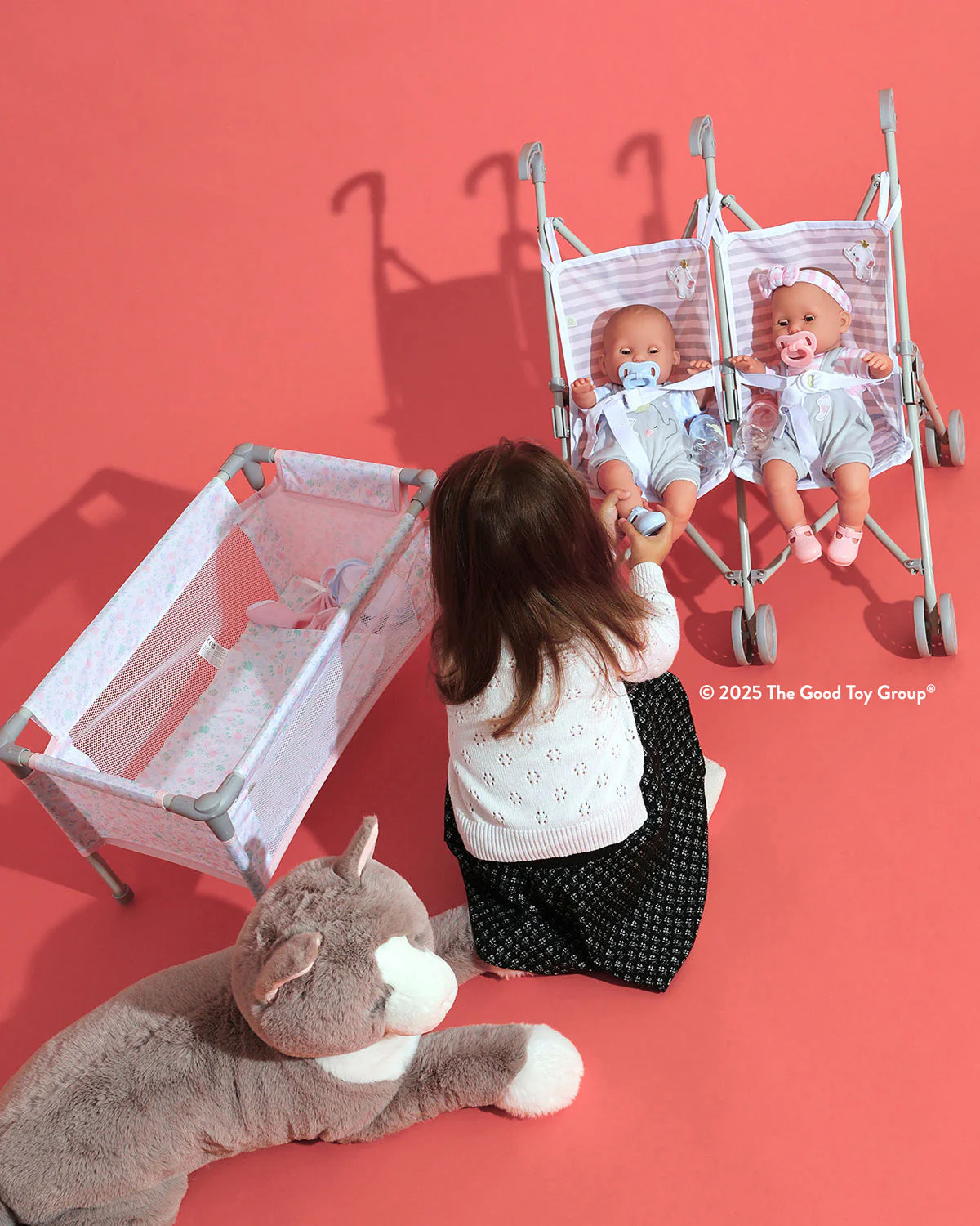 Berenguer Boutique Playtime Folding Doll Crib/Playpen with travel bag - Image 10