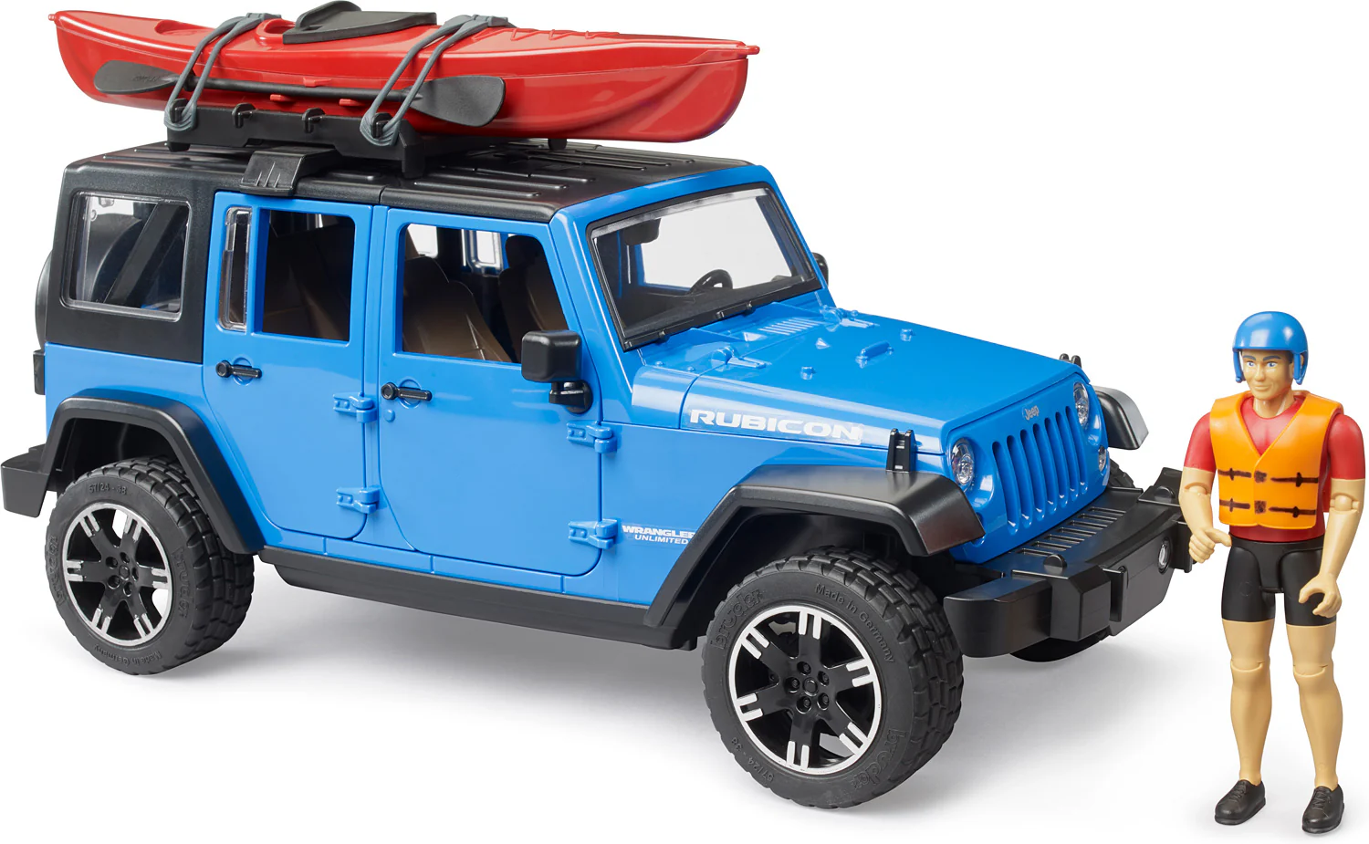 Jeep Wrangler Rubican Kayak and Figure - Image 3