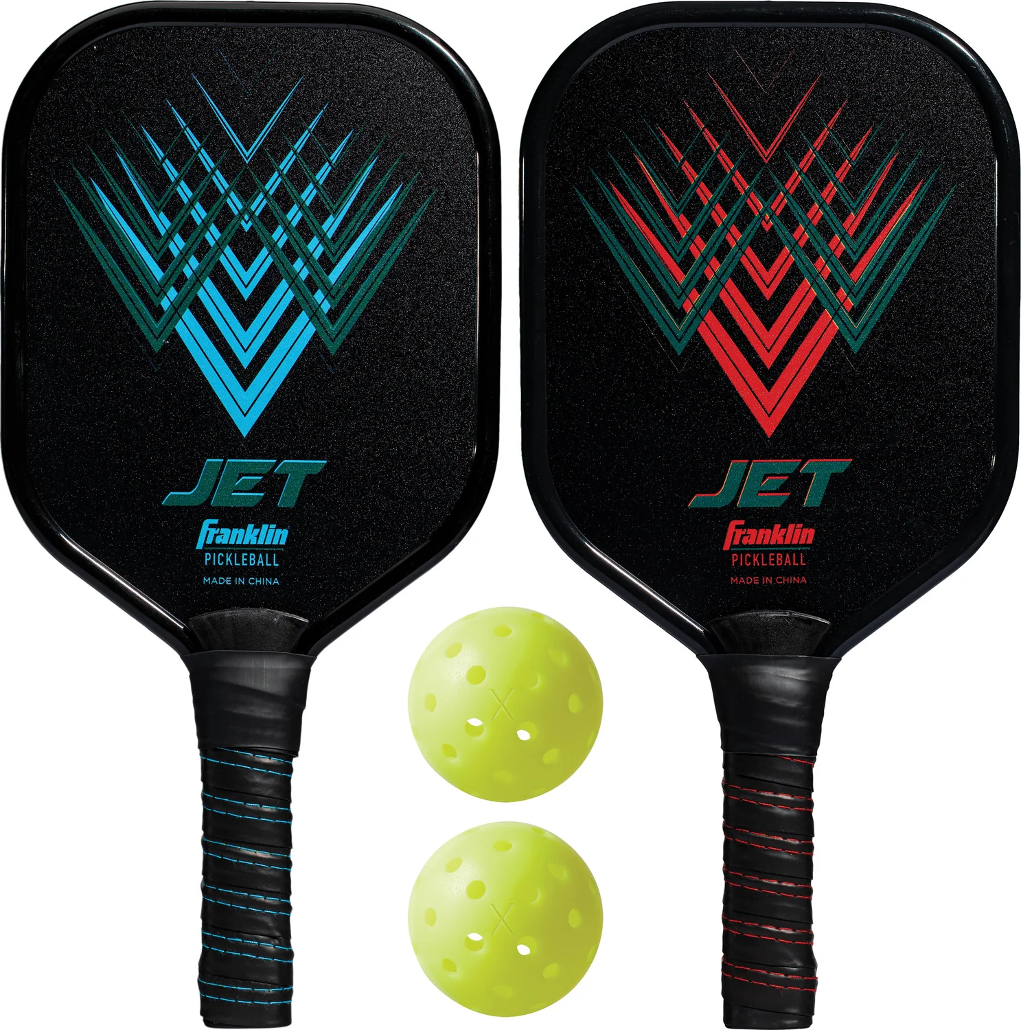 Jet Aluminum Pickleball Paddle X-40 Set - Image 2