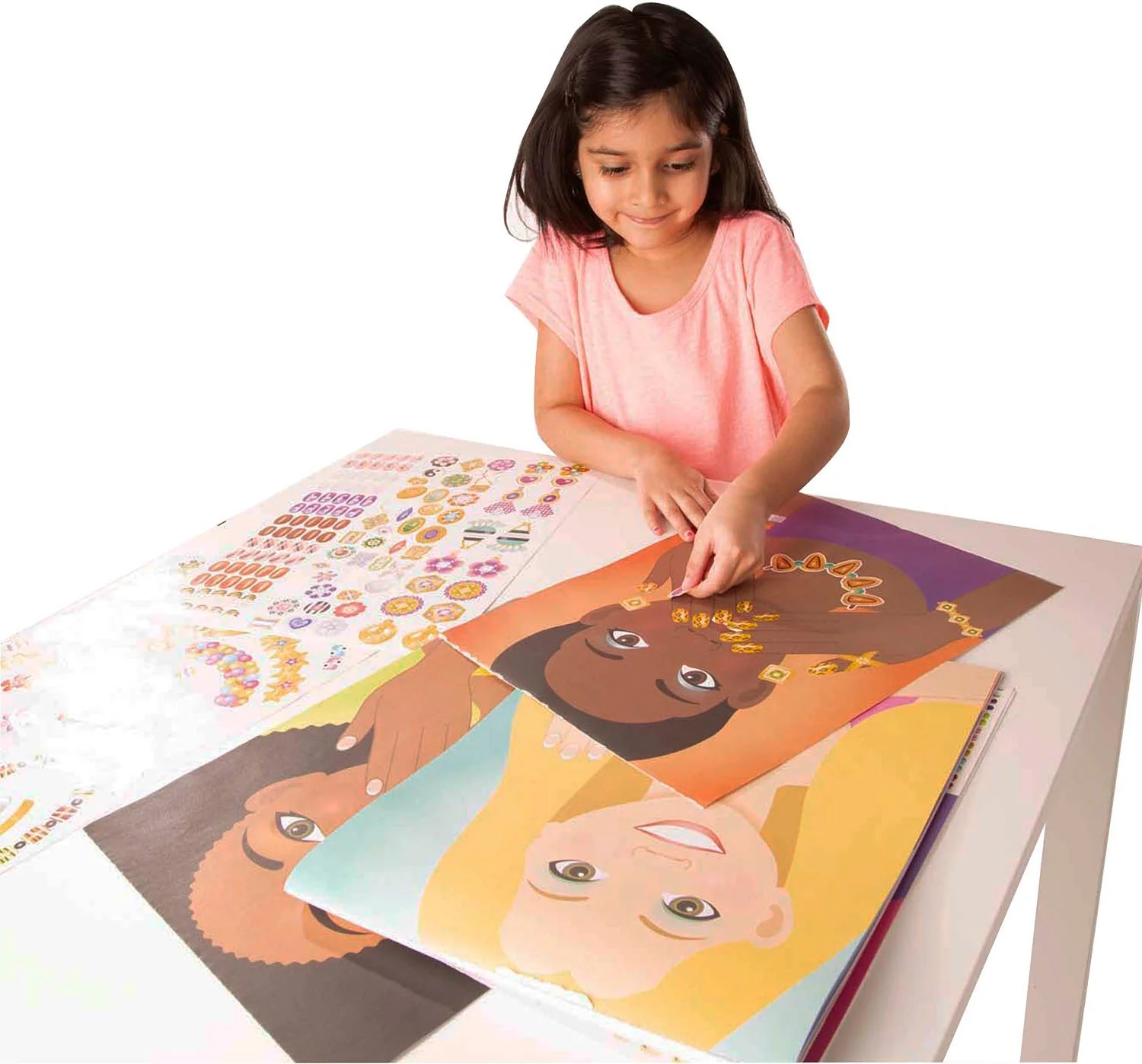 Jewelry and Nails Glitter Collection Sticker Pad - Image 2