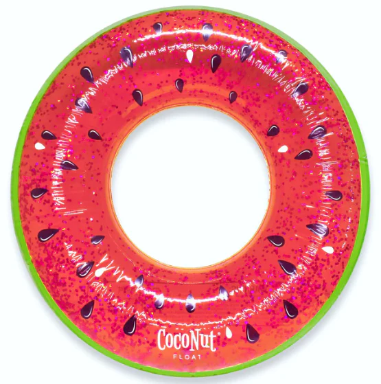 Juicy Watermelon Glitter Pool Float - Image 2