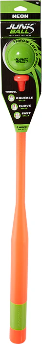 Junk Ball® Neon Bat & Ball set (sold individually) - Image 7