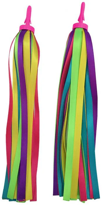 Neon Rainbow Streamers - Image 2
