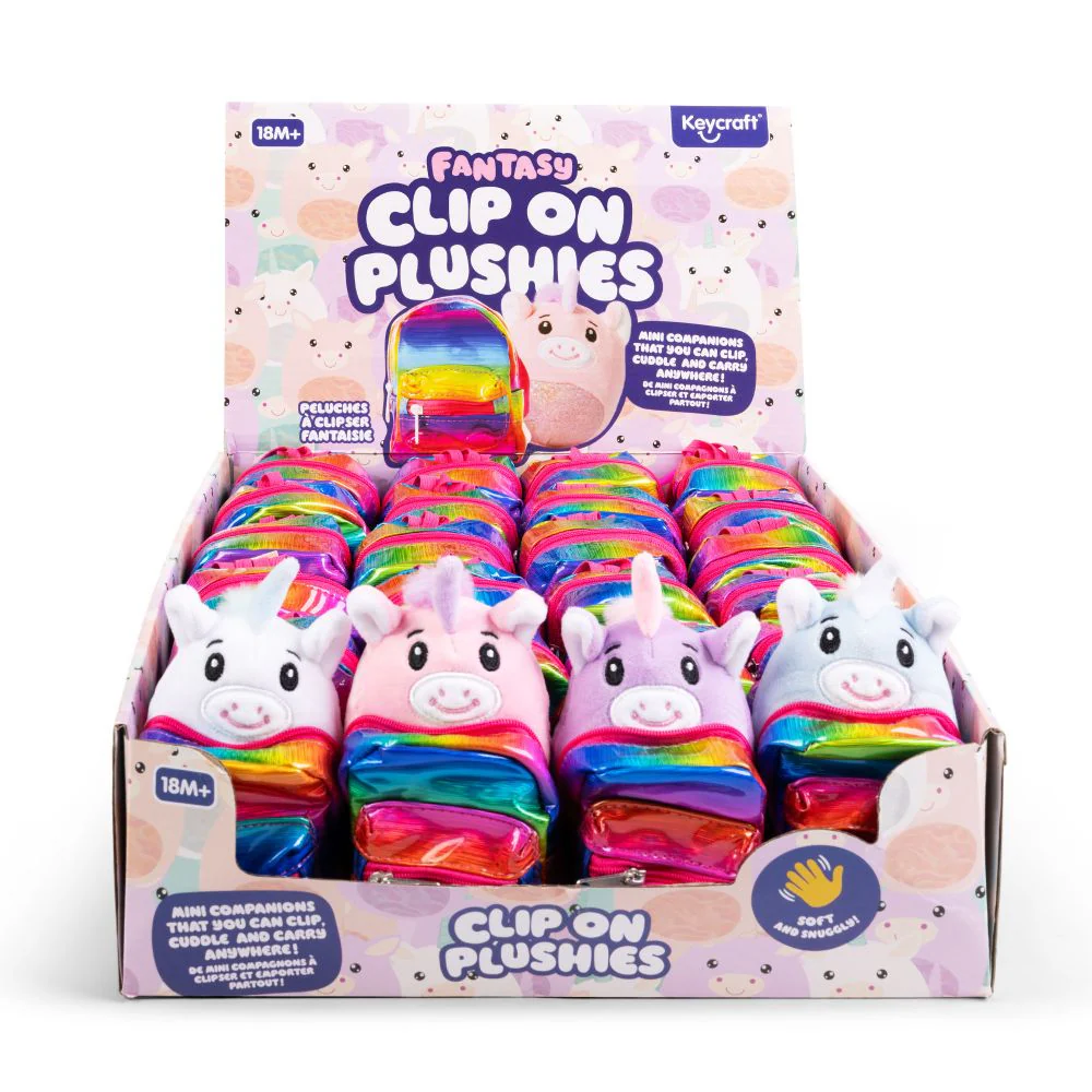 Unicorn Cuddles Clip And Cuddle (Sold Individually) - Image 2