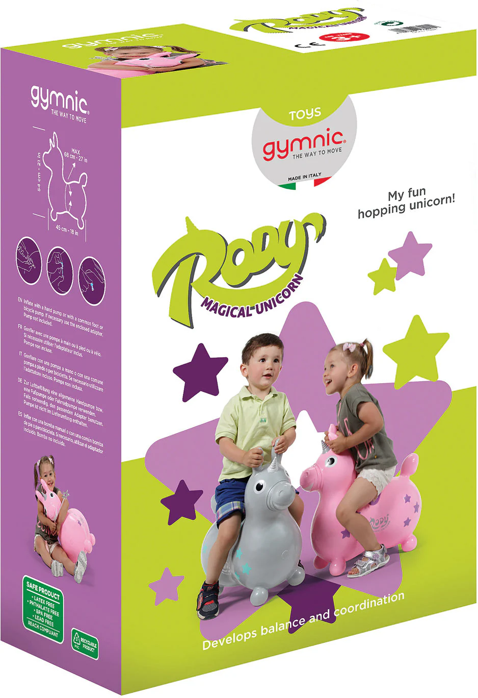 Rody Unicorn Light Pink W/ Pump - Image 7