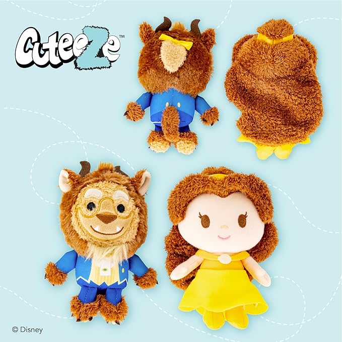 Disney Princess Belle & The Beast Cuteeze - Image 5