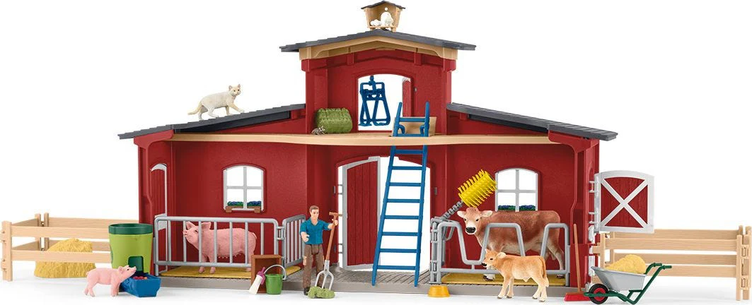 Large Barn with Animals - Image 2