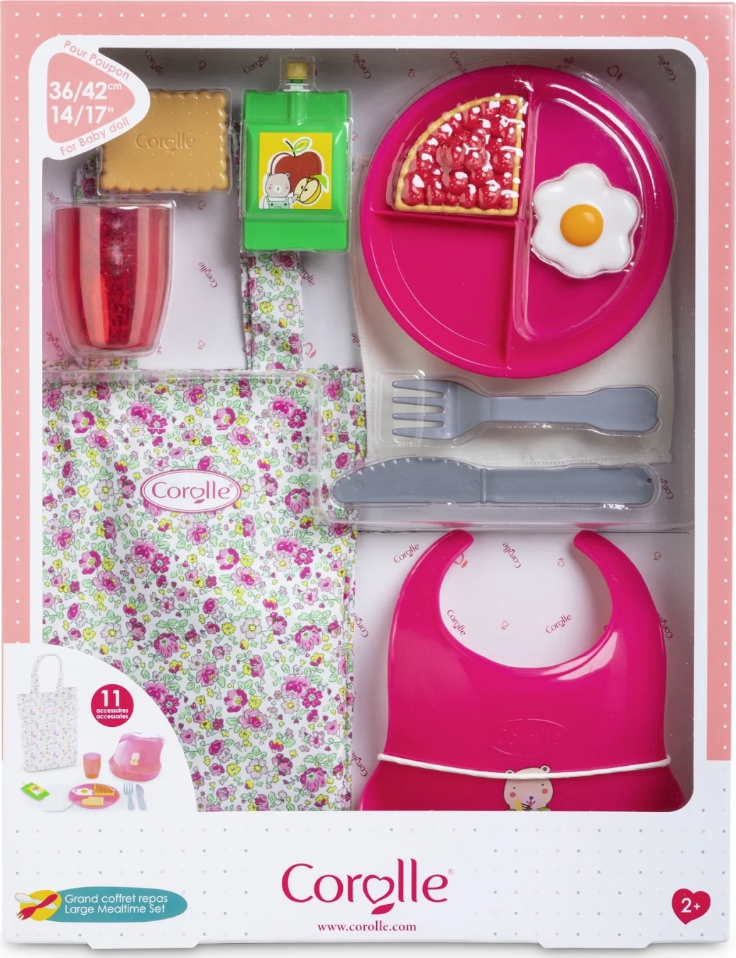 Large Mealtime Set for 14" - 17" Dolls