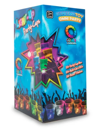 LED 16 oz Disposable Party Cups - Image 3