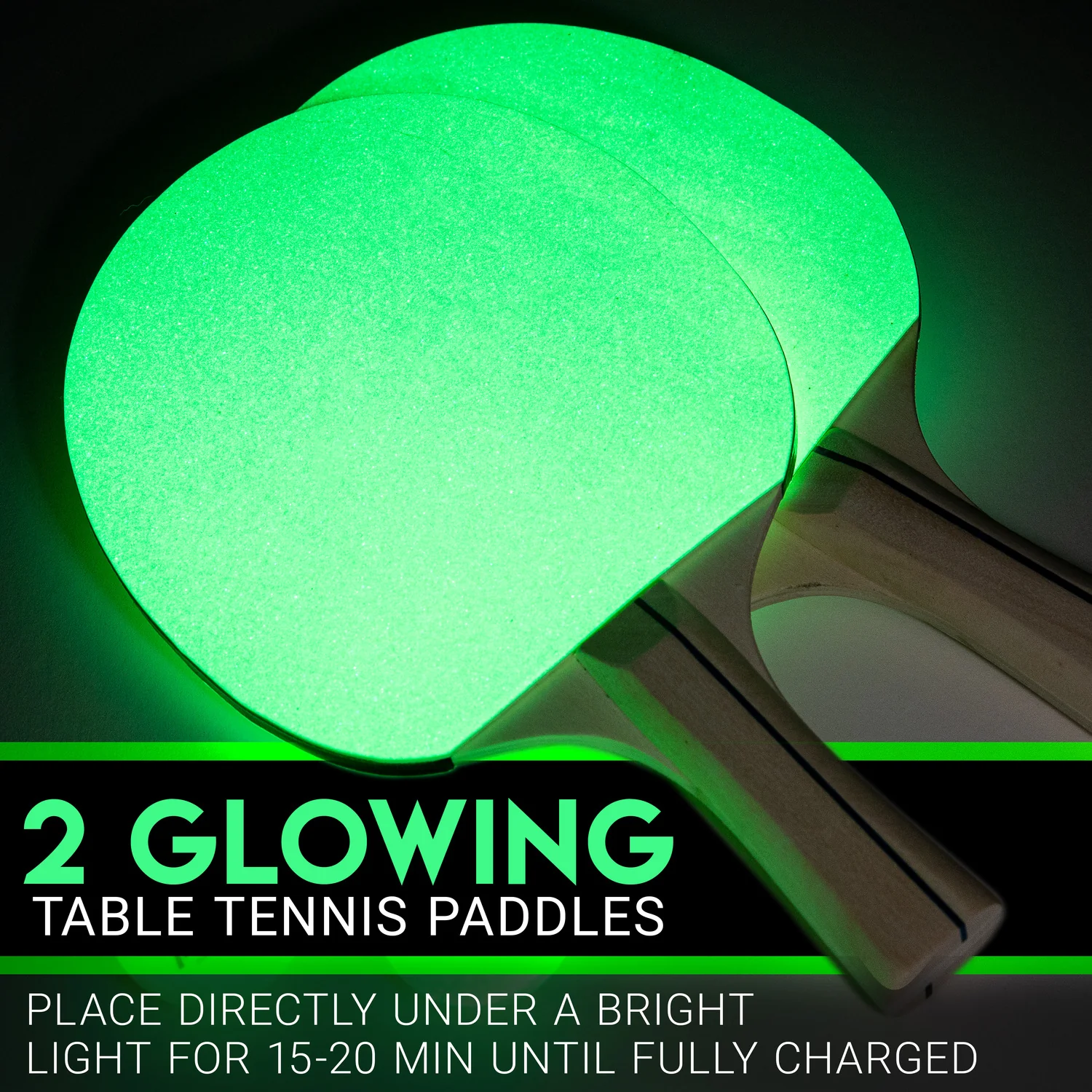 Led Table Tennis Net/Glowing Paddle Set - Image 6