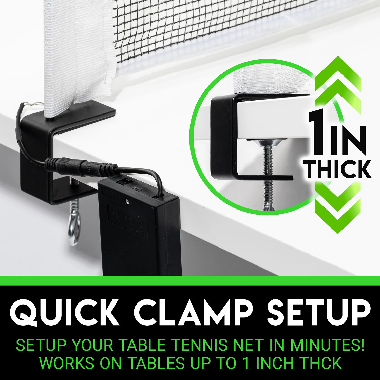 Led Table Tennis Net/Glowing Paddle Set - Image 7