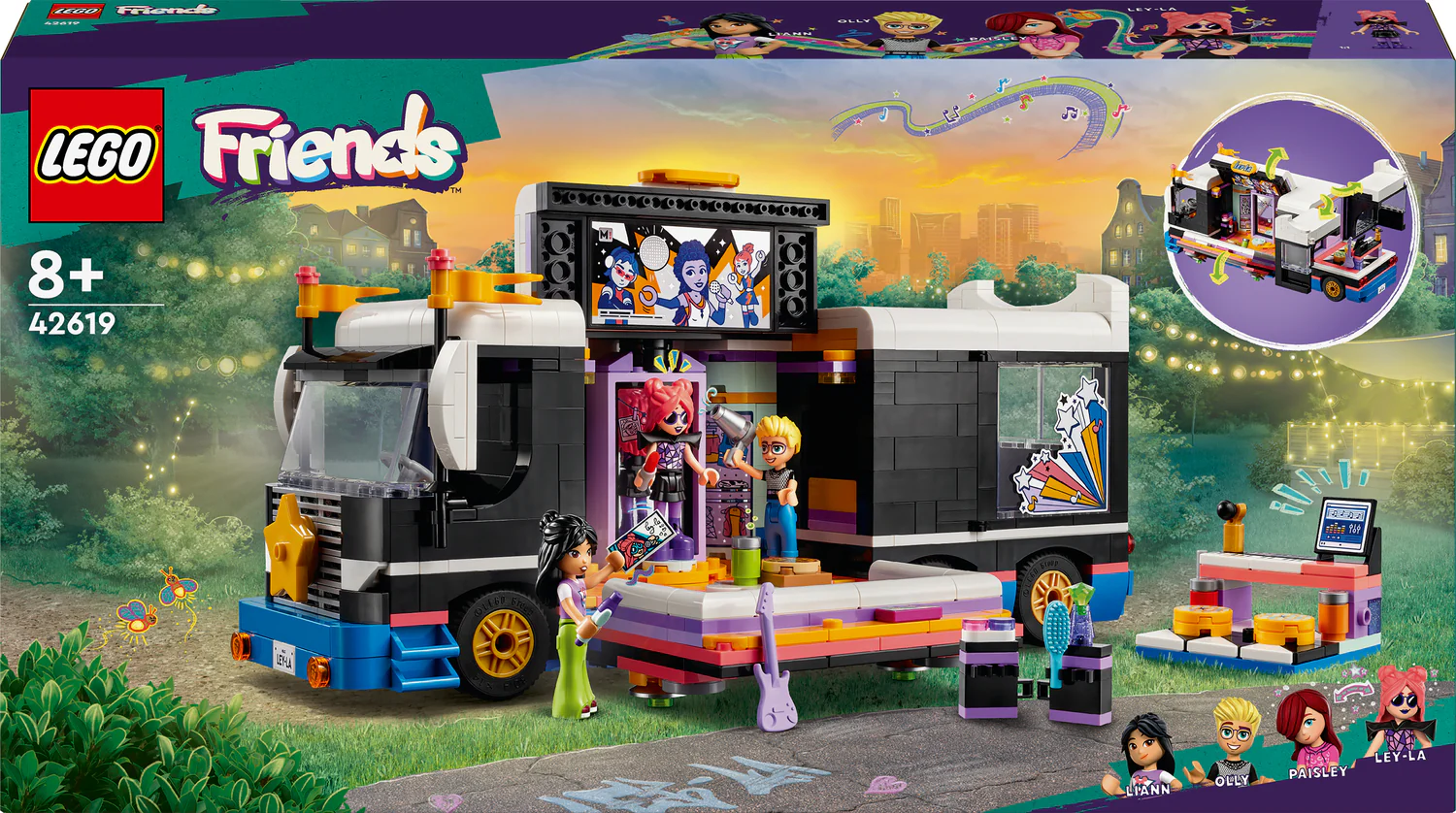 LEGO® Friends Pop Star Music Tour Bus - Image 6